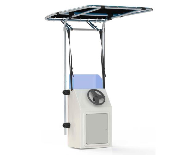 Toldo Negro Retractil para Consola T-TOP