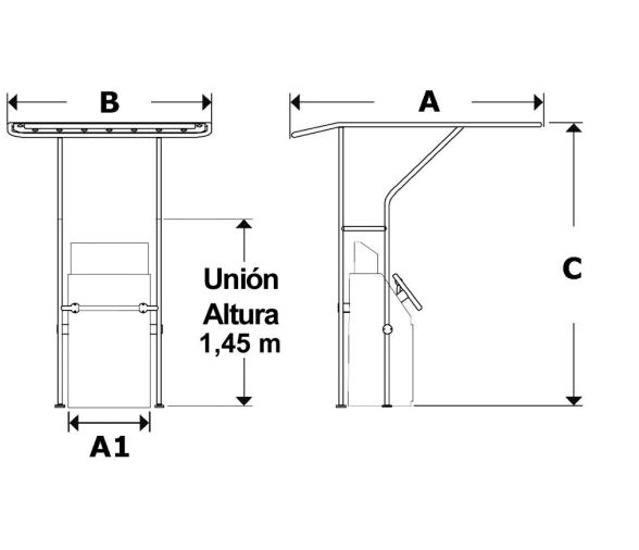 Toldo para Consola TTop
