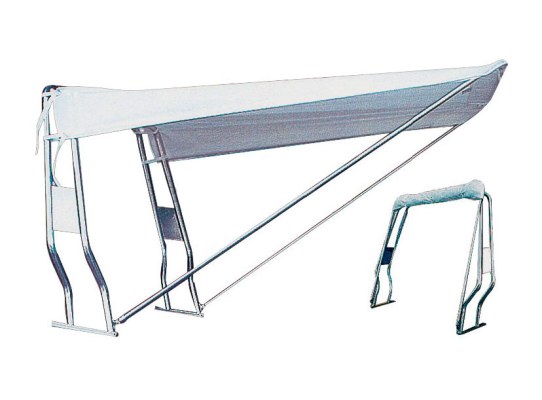 Toldo Plegable Parasol Blanco para Arco de Radar Frontal