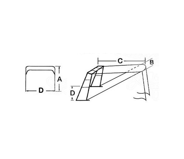 Toldo Plegable Parasol para Arco de Radar Trasero