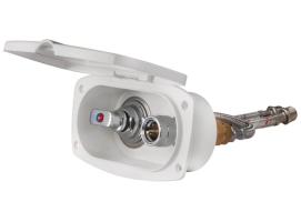 Toma de agua con grifo agua caliente-fria New edge