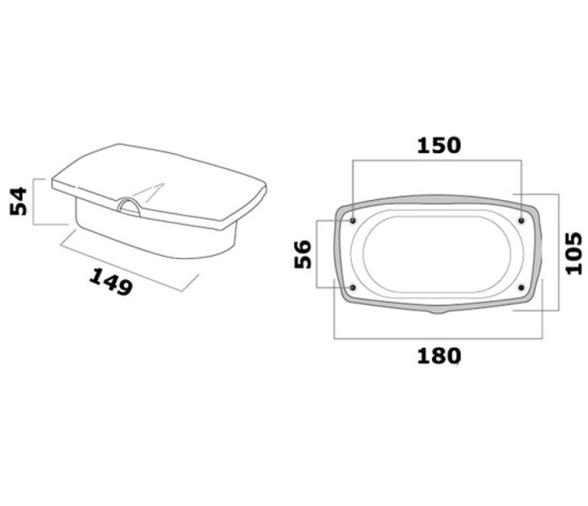 Toma de agua entrada-salida New Edge
