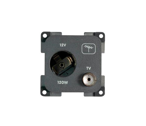 Toma de antena TV + toma de mechero