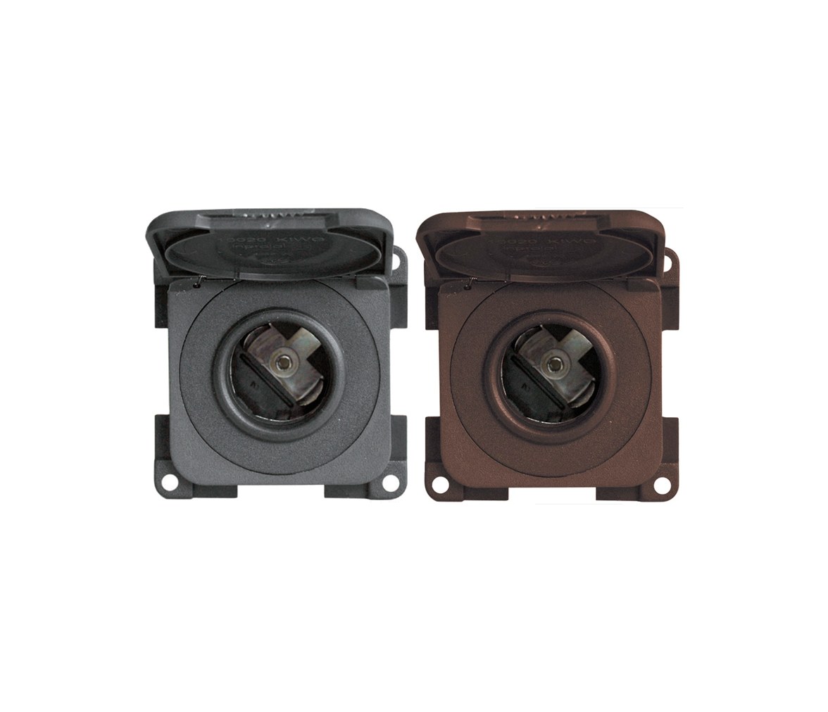 Phone or lighter socket with snap cover