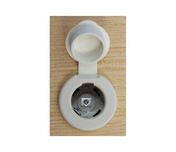 Toma Encendedor 12 V Blanco Fijacion Tuerca