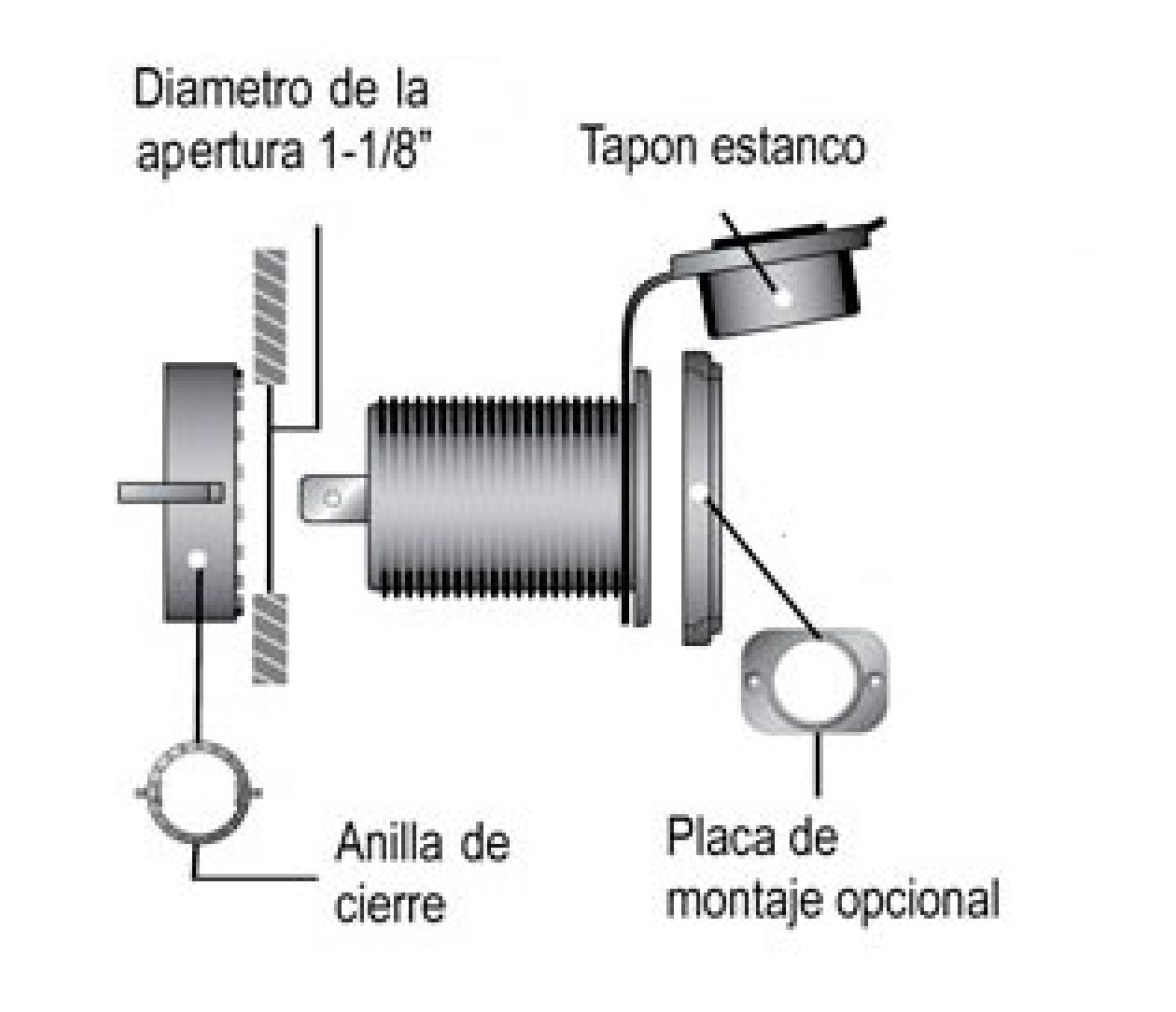 Toma Encendedor Mechero Marino Hembra 12V Sea Power