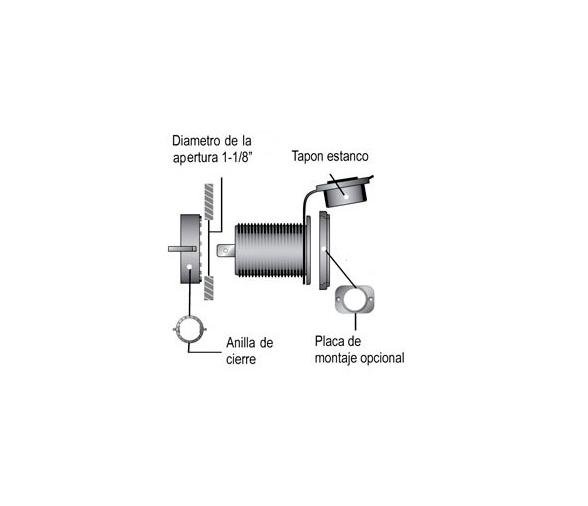 Toma Encendedor Mechero Marino Hembra 12V Sea Power