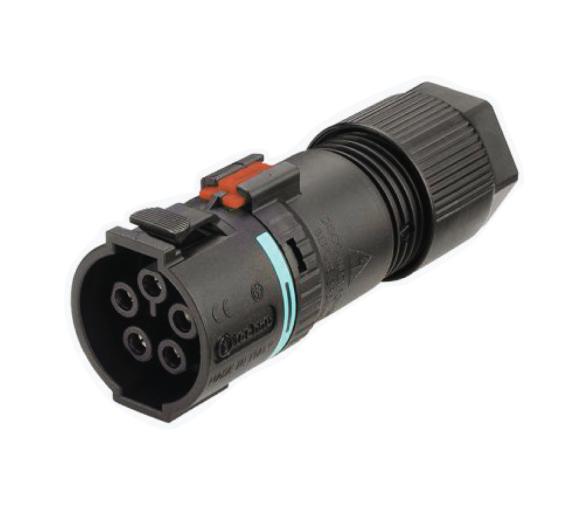 Toma/enchufe Volante 2/3/4 Polos, Conexión Rápida