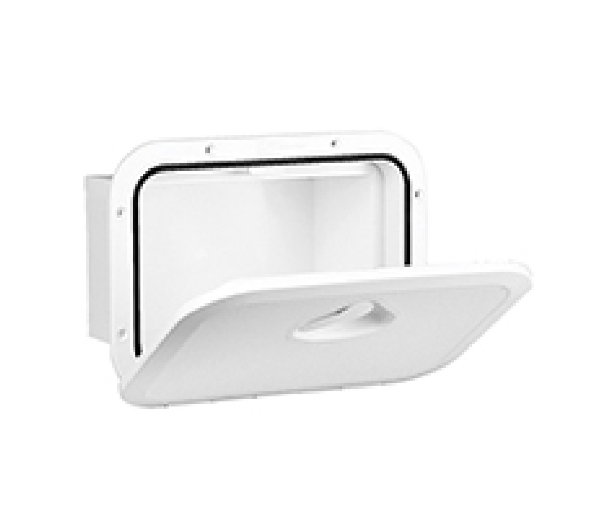 TOP LINE Registro 270X375mm Cofre Satinado blanco, ISO 12216