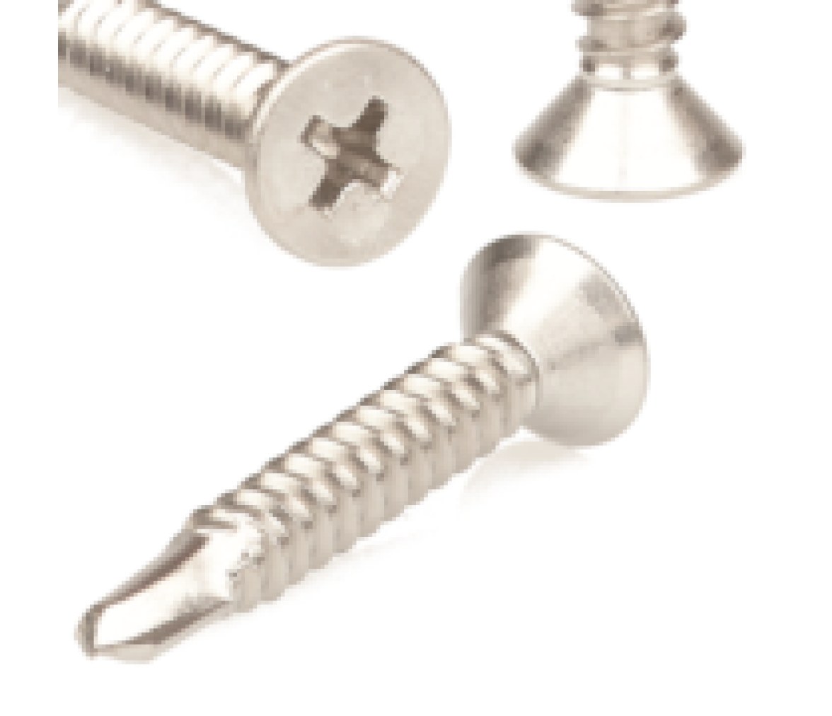 Tornillo Inoxidable Autotaladrante de cabeza avellanada DIN 7504 O(P)
