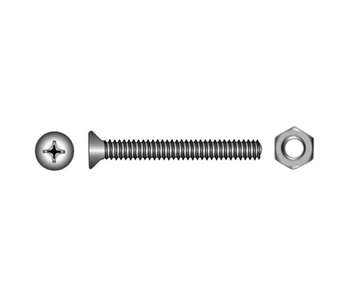 BlisterTornillo con Tuerca DIN 965 + DIN 934