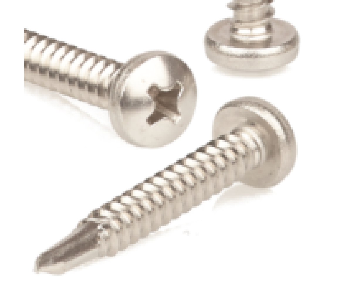 Tornillo Inoxidable Autotaladrante de cabeza cilíndrica DIN 7504 M(N)