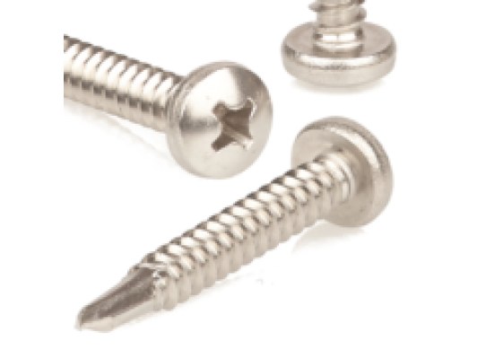 Tornillo Inoxidable Autotaladrante de cabeza cilíndrica DIN 7504 M(N)