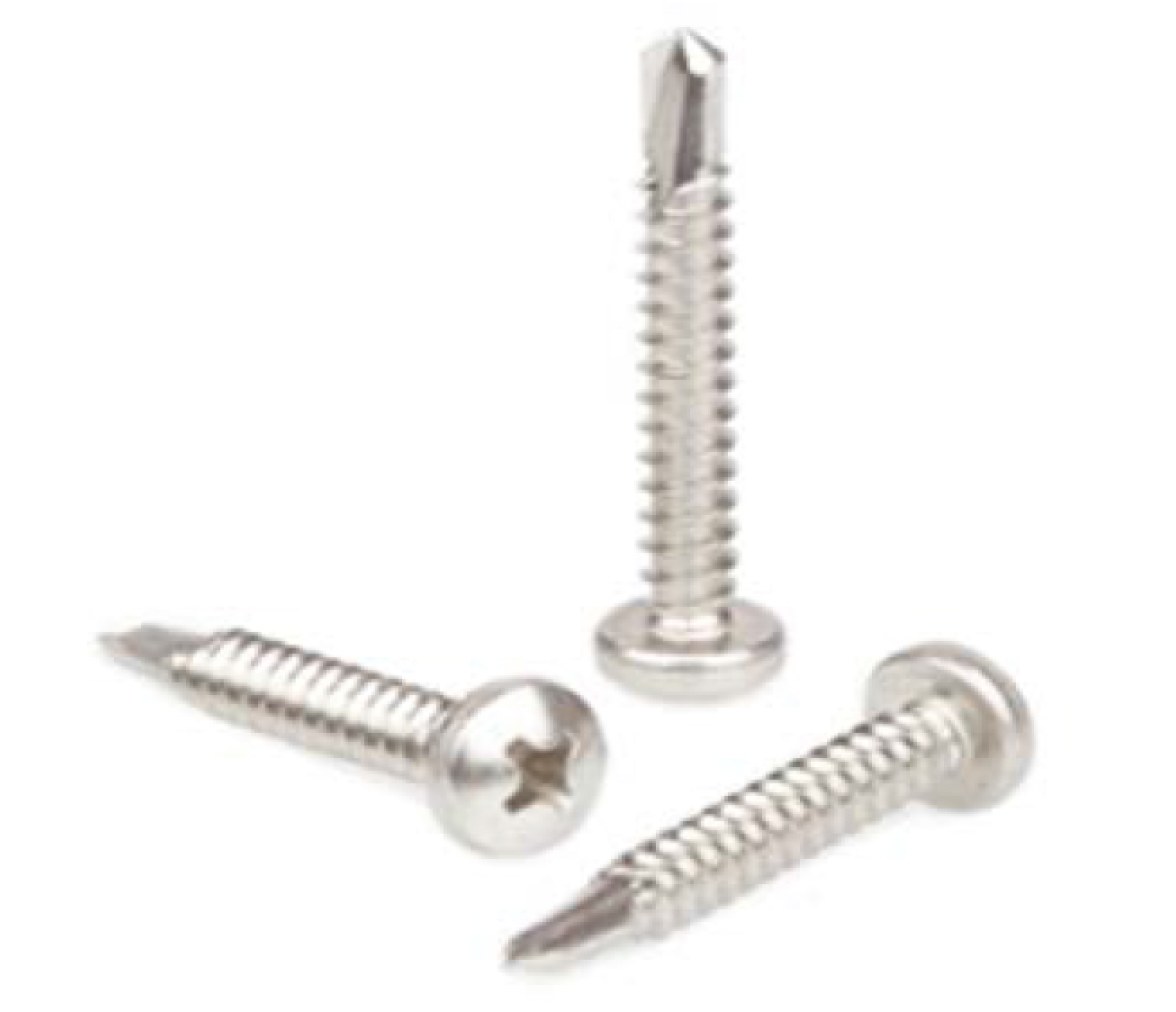 Tornillo Inoxidable Autotaladrante de cabeza cilíndrica DIN 7504 M(N)