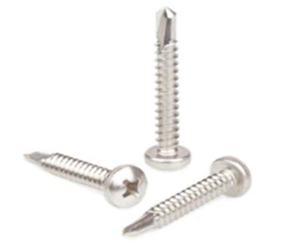 Tornillo Inoxidable Autotaladrante de cabeza cilíndrica DIN 7504 M(N)