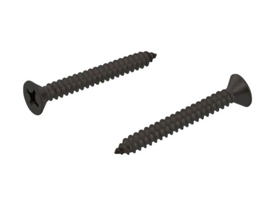 Cross Recessed Countersunk Head Tapping Black 7982 Screw