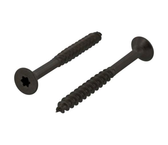 Tornillo Torx Negro con Cabeza Avellanada