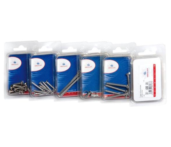 Tornillo de Cabeza Plana Avellanados Empotrados en Cruz DIN965 + Tuerca DIN934 +