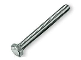 AISI 316 DIN 933 Threaded Hexagon Setscrew