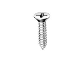 Tornillo Rosca Chapa Cabeza Plana AISI 316 DIN 7982