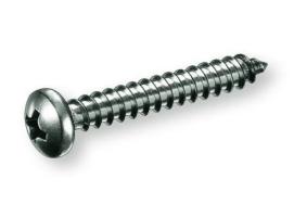 AISI 316 DIN 7981 Self Tapping Screw Round Head