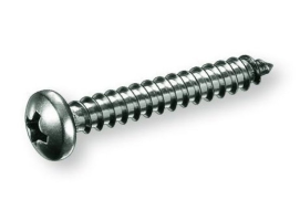 AISI 316 DIN 7981 Self Tapping Screw Round Head
