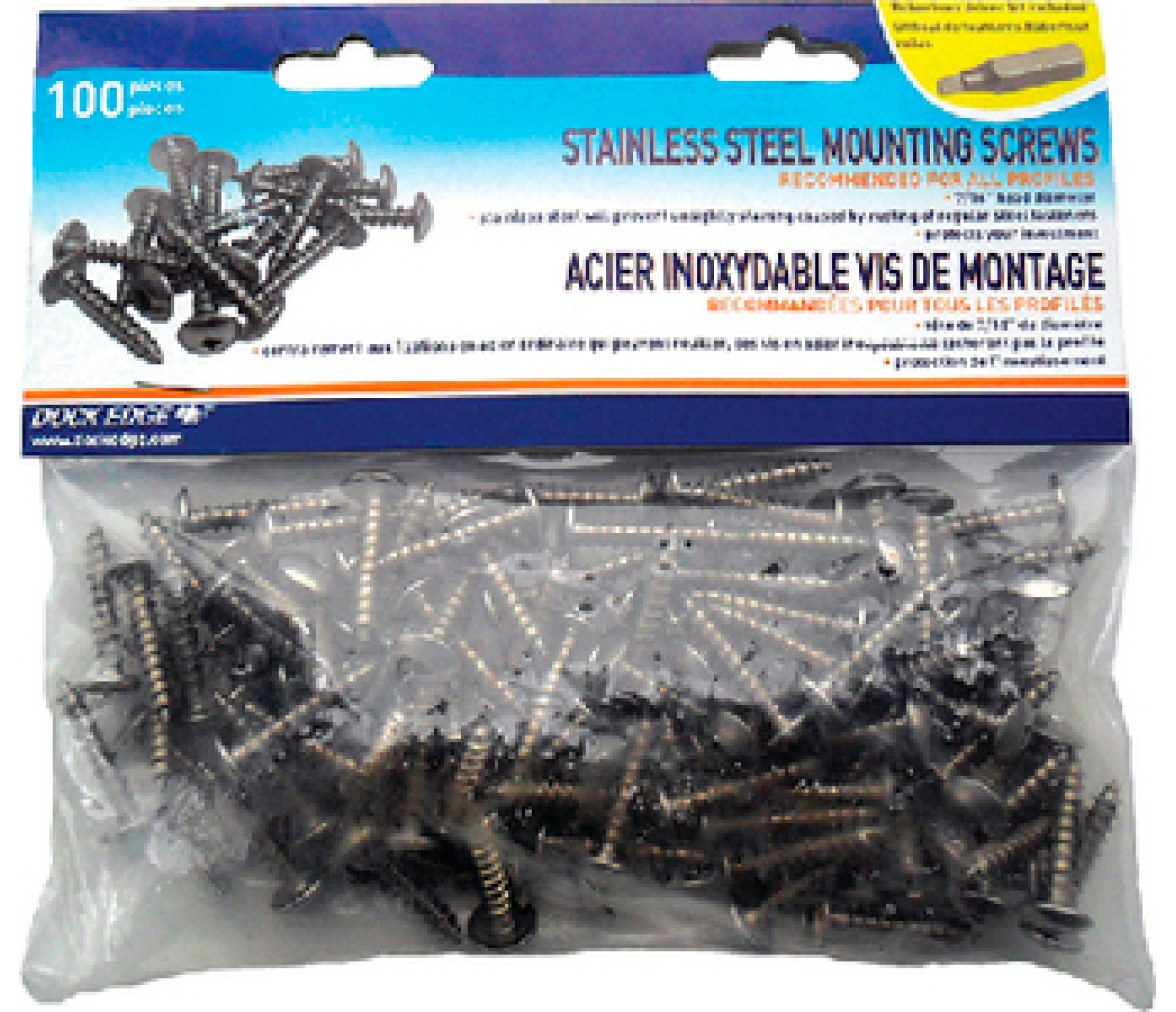 Tornillos Anchos para Pantalán Y Bumper