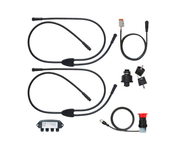 Torqeedo Palanca de Acelerador Doble - Montaje Superior