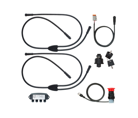 Torqeedo Palanca de Acelerador Doble - Montaje Superior