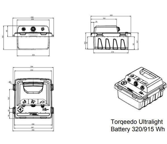 Torqeedo Bateria de Recambio 915 Wh Ultralight 403