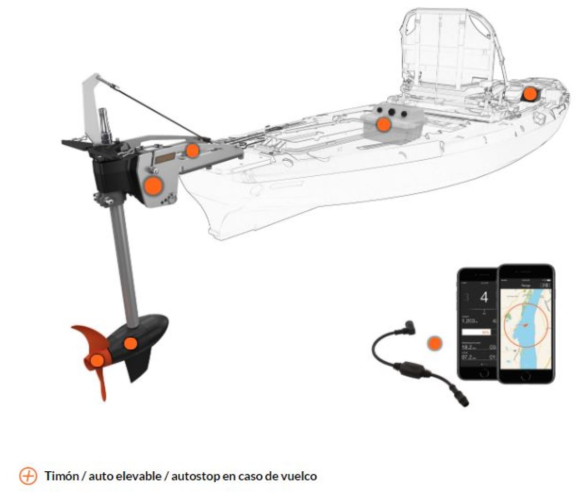 Torqeedo Motor Electrico Ultralight 403AC (915Wh)