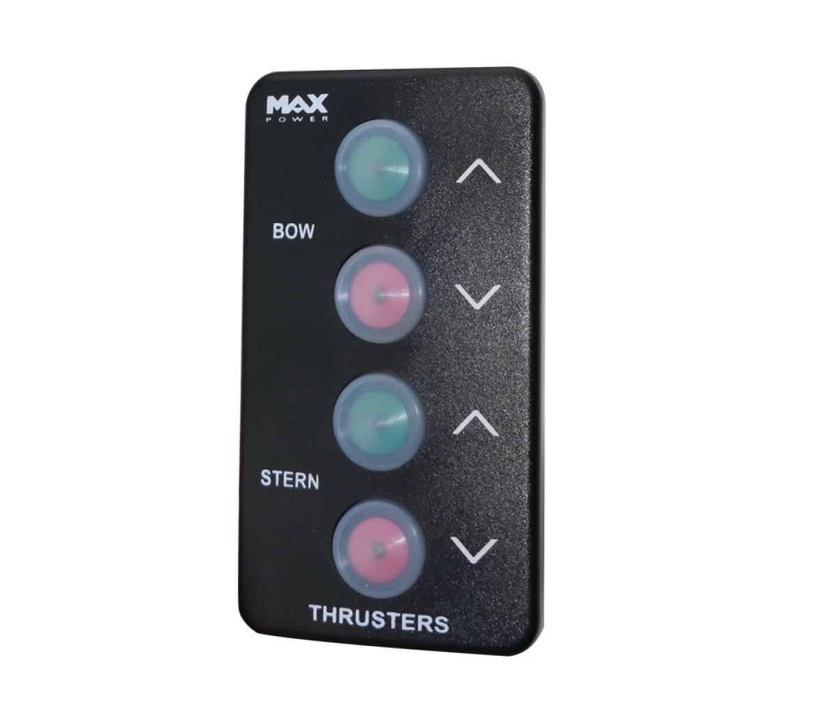 Panel táctil doble Max Power, negro