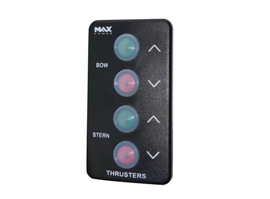 Panel táctil doble Max Power, negro