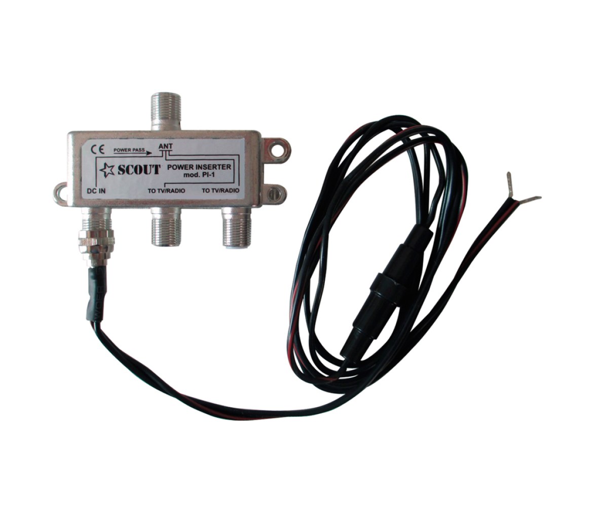 Scout 12V Insertador/Divisor 2 Salidas