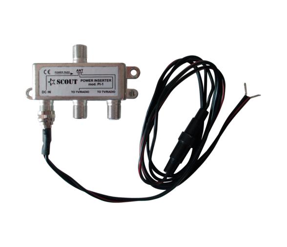 Scout 12V Insertador/Divisor 2 Salidas