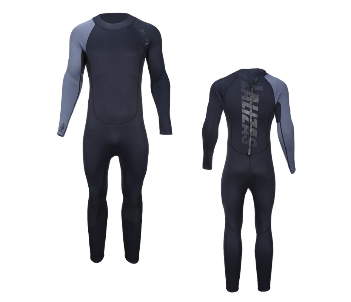 Traje Largo de Neopreno, Adulto, Negro - XS