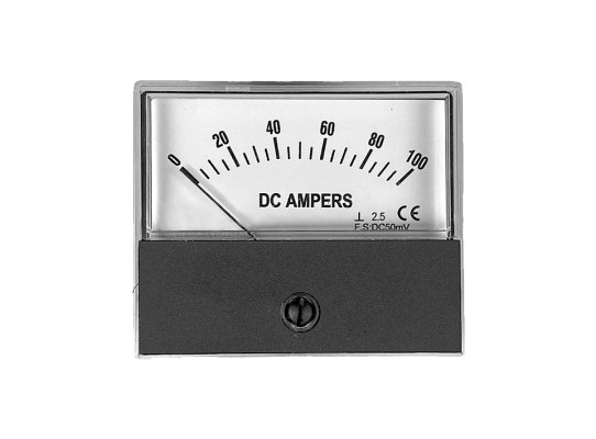 Trem Amperímetro Analógico CC