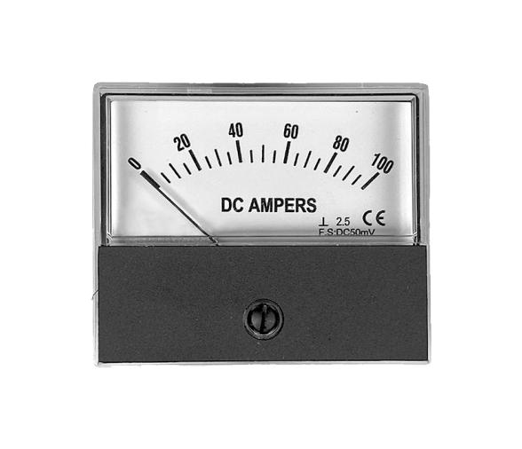 Trem Amperímetro Analógico CC