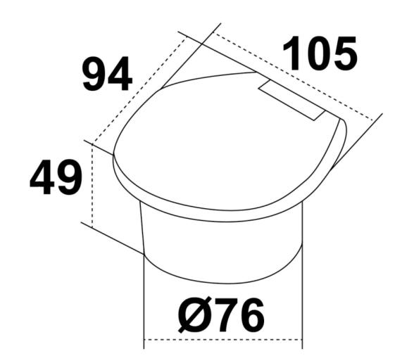 Trem Caja de Mezclador Inox