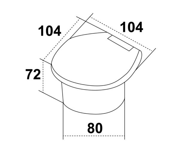 Trem Caja de Mezclador Latón