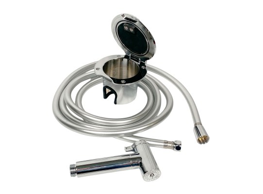 Trem Contenedor de Ducha con Pulsador