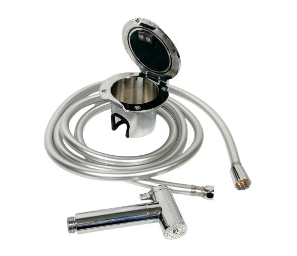 Trem Contenedor de Ducha con Pulsador