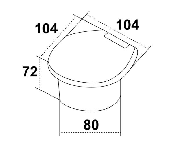 Trem Caja Plana para Ducha