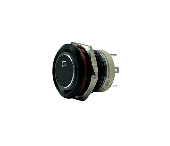 Trem Interruptor de Aluminio Negro de 20 A