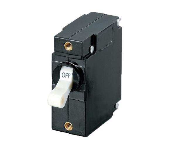 Trem Interruptor Magnetotérmico Hidráulico con Palanca Blanca