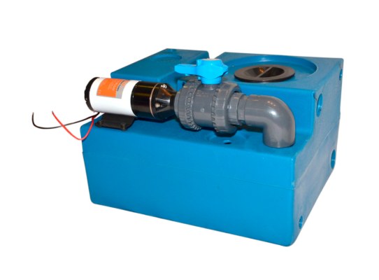 Trem Waste Water Tankig with Built-in Soaker