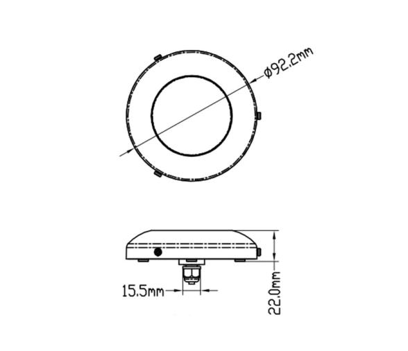 Trem Luz LED Sumergible