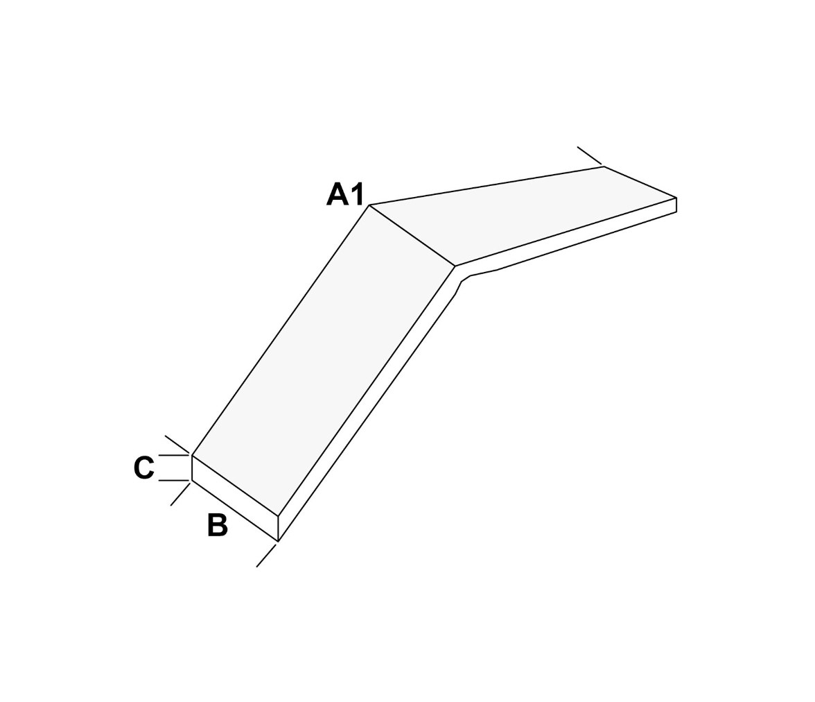 Trem Pasarela Plegable con Reja de Madera