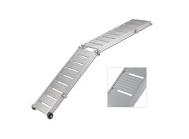 Trem Pasarela Plegable con Suelo Antideslizante de Aluminio