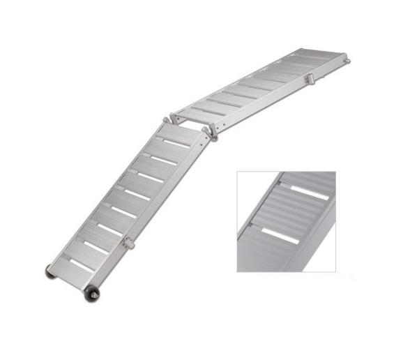 Trem Pasarela Plegable con Suelo Antideslizante de Aluminio